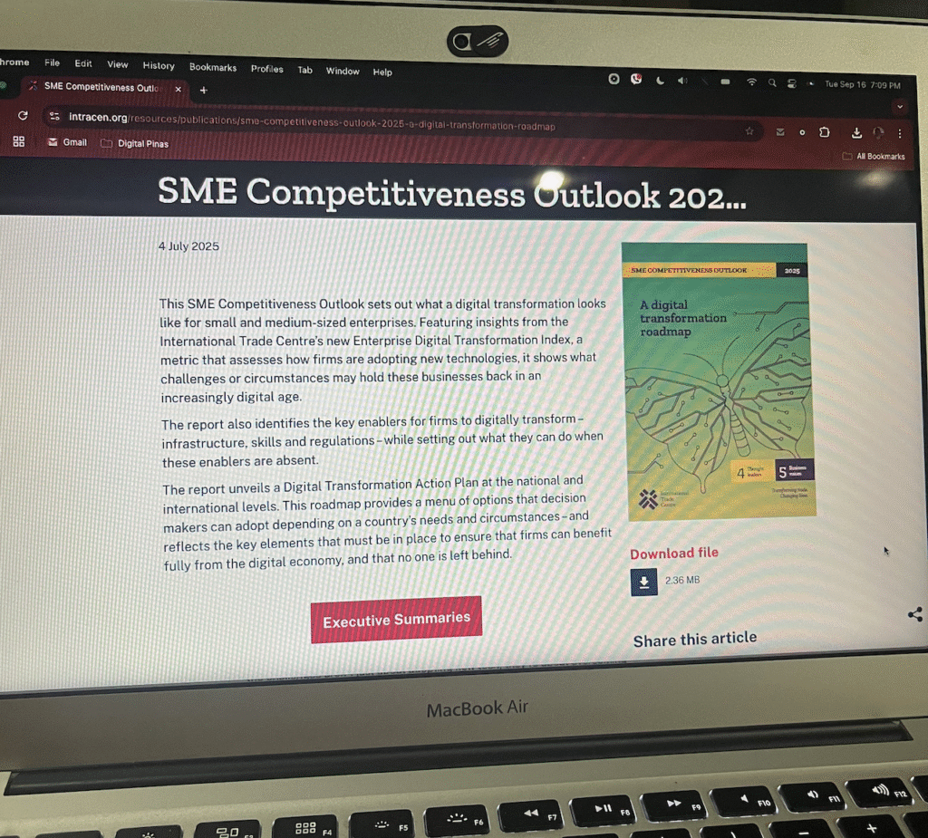 The Digital Transformation Roadmap for SMEs: Key Insights and Actionable Takeaways